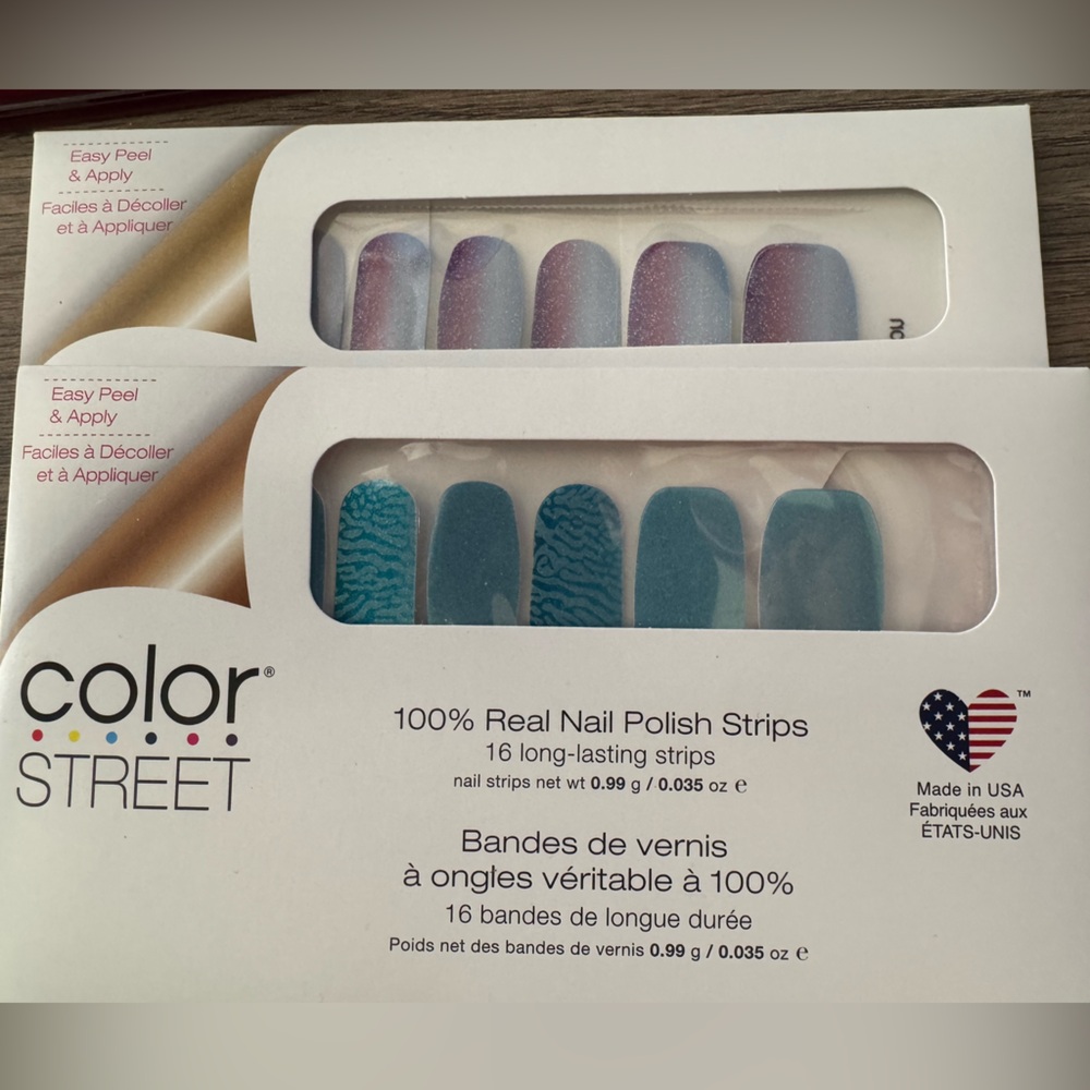 2 sets Retired Color Street Nail Strips